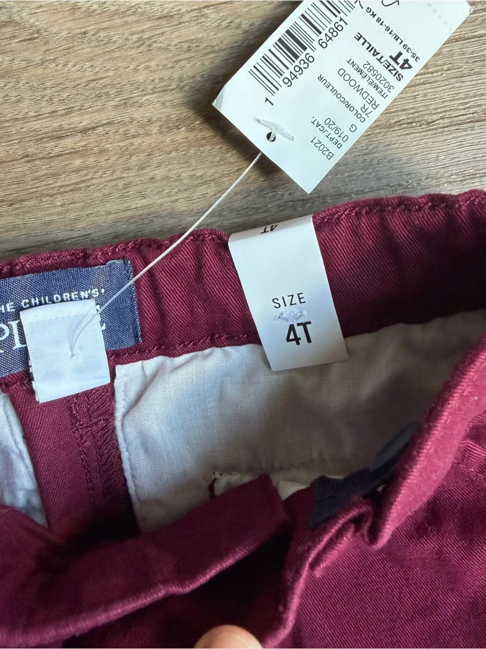 The Childrens Place comfortable maroon
